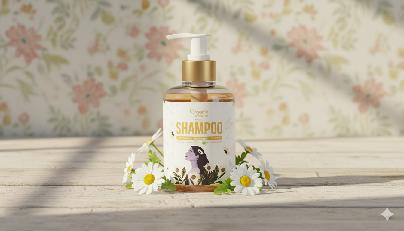 Multani Mitti Organic Natural Shampoo - Chemical Free, SLS Free, Non Toxic, 100% Natural and Herbal,