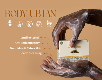 Multani Mitti Ubtan Soap For Body -  Natural Organic and Non- Toxic Ayurvedic Soap for smooth and moisturized skin by ORGANIK GROCERIES