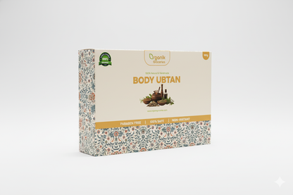 Multani Mitti Ubtan Soap For Body -  Natural Organic and Non- Toxic Ayurvedic Soap for smooth and moisturized skin by ORGANIK GROCERIES
